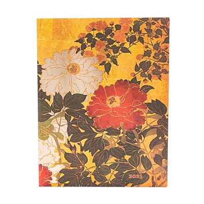 Kalendarz Paperblanks 2025 Natsu Ultra tygodniowy VER Flexi: tydzień na dwóch stronach, zamykany na gumkę, Papier 100 GSM
