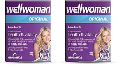 Wellwoman Vitabiotics Original Formula, 30 Count (Pack of 2)