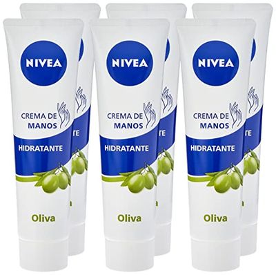 NIVEA NIVEA Crema di mani olio di Oliva – 100 ML – 6 pezzi