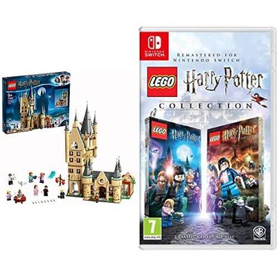 LEGO Harry Potter Collection (Nintendo Switch) and LEGO: Harry Potter Hogwarts Castle Astronomy Tower Toy
