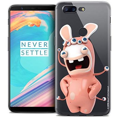 Beschermhoes voor 6 inch OnePlus 5T, ultradun, konijntje Crétins Extratrestre