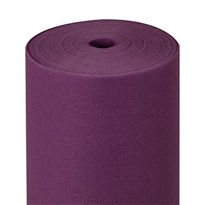 García de Pou 156.10 Mantel Spunbond Precortado, 120 cm, 1.2 x 50.4 M, Violeta