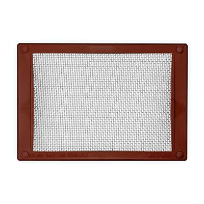 Funda de ventilación Mousemesh de color marrón medio a prueba de plagas, tamaño 180 mm x 255 mm (7 x 10 pulgadas)
