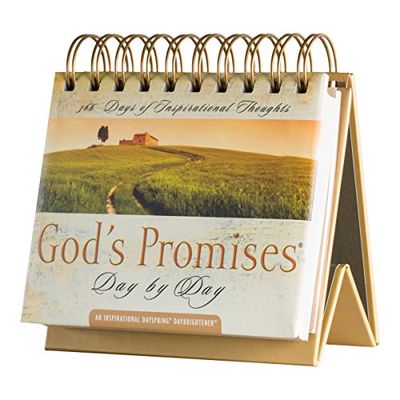 DaySpring Flip-kalender – God's Promises dag efter dag – 77872, brun