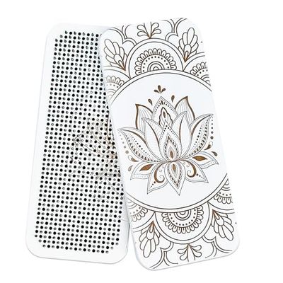 Sadhu Board, INCISIONE SU DUE LATI, Sadhu Board, yoga, meditazione, massaggio con digitopressione, tavola con chiodi (chiodi di rame, distanza tra le chiodi 8 mm - per principianti)
