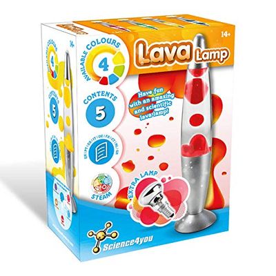 Science4you – Lava-Lamp voor 8-jarigen - educatief speelgoed voor kinderen vanaf 8 jaar - ideaal cadeau voor kinderen
