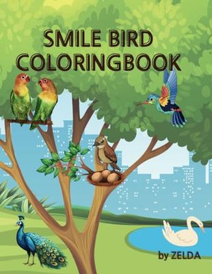 smile bird coloringbook