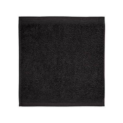 Möve Superwuschel Essuie-Mains 100% Coton Noir 30 x 30 cm