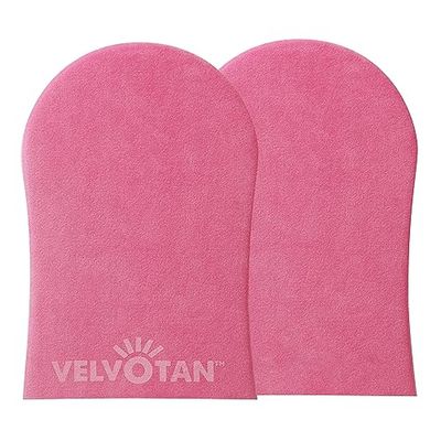 Velvotan Deluxe doble cara bronceado Mitt