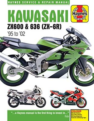 Kawasaki ZX-6R Ninja Fours19(95 - 2002 (Haynes Service & Repair Manual)