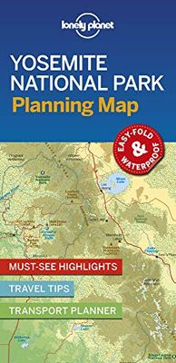 Lonely Planet Yosemite National Park Planning Map [Lingua Inglese]