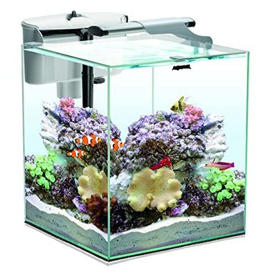 Aquael Juego de Acuarios Nano Reef Duo White 35 2.0
