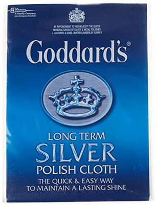 Goddards Term Silver 125ml and Goddards Term Silver Cloth Combo
