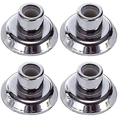 PACK DE 4 UNIDADES - Soporte Barra 12/16 mm. Cromo Baño