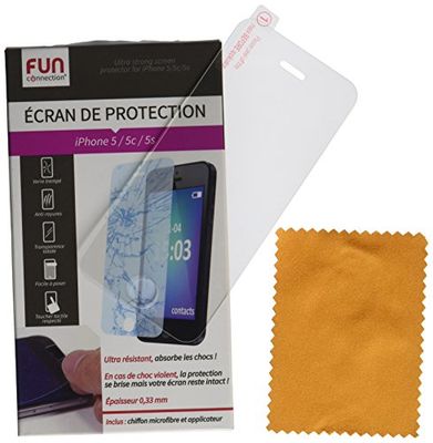 CMP Paris Fun Connection – Protector de Pantalla de Cristal Templado para iPhone 5/5 C/5S/Se