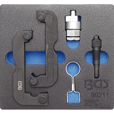 BGS 66211 | Bandeja para carro 1/6: Conjunto de calagem de distribuição | para Audi 2.4, 2.8, 3.0 TFSI