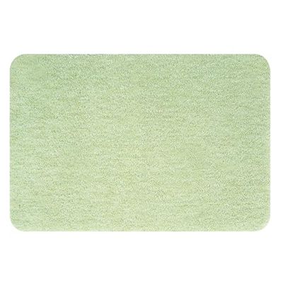 Spirella Nusa Pistachio 1018756 Bath Mat 60 x 90 cm Microfibre Bath Mat, 90 x 60 x 30 cm