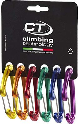 Climbing Technology Fly-Weight Evo Pack, Moschettone Unisex – Adulto, Assortiti, Unica