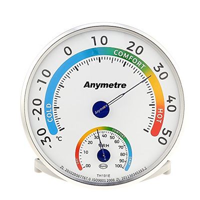 Temperature Humidity Meter Indoor Outdoor Hygrometer Thermometer Analog Monitor Baby Room Greenhouse