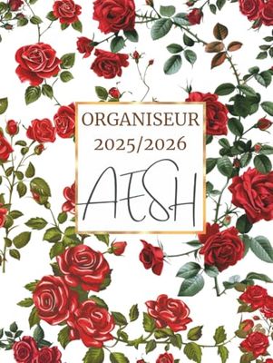 Organiseur AESH 2025/2026: Agenda de Bord AESH 2025 2026 | Planificateur Semainier, Calendrier & Vacances Scolaire, 50 Fiches de suivi des élèves en ... de handicap | Cadeau AESH d'école, Format A4.