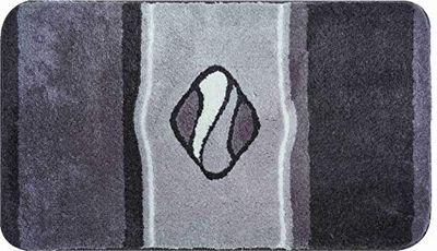 Grund Bath Mat, Ultra Soft and Absorbent, Anti Slip, 5 Years Warranty, JEWEL, Bath Mat 70x120 cm, Anthracite