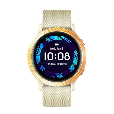 Blackview - R8 - Montre Connectée - Unisexe - Écran LCD Tactile - Moniteur de Fréquence Cardiaque - 25 Modes d'Entraînement - Boîtier en Acier Inoxydable - 10 Jours d'Autonomie - Gris