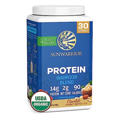 Sunwarrior Warrior Blend Protein Chocolate Peanut Butter 750g
