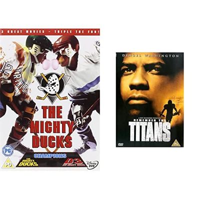 The Mighty Ducks Collection [DVD] & Remember the Titans [DVD]