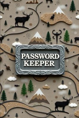 Password Keeper Book for lovers of outdoor activities: Personal Internet and Password Keeper and Organizer for Usernames, Logins and Web Addresses