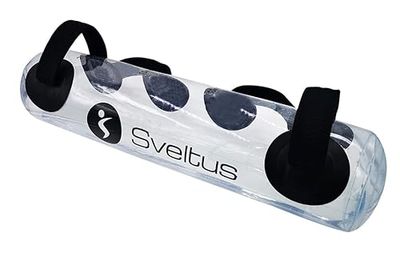 Sveltus Aqua Training Bag voor volwassenen, verstelbaar, 20 kg, transparant