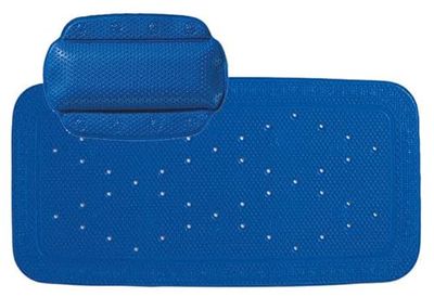 Kleine Wolke Cubica Tappeto, Polivinilcloruro (PVC), Blu, 118 cm x 28 cm