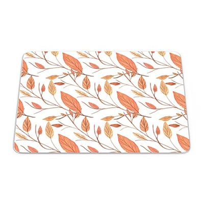 Bonamaison, Tappetino per mouse rettangolare con stampa digitale, fondo antiscivolo, 22 x 18 cm