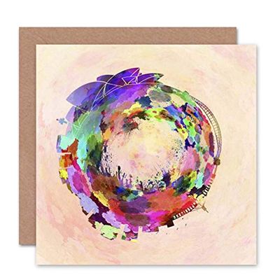 Wee Blue Coo CARD GREETING LITTLE WORLD CITY SKYLINE SYDNEY GIFT