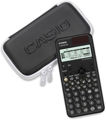 Casio FX-991DE CW ClassWiz tekniskt vetenskaplig kalkylator med skyddande väska, tysk menynavigering (begränsad utgåva)