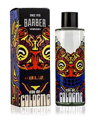 BARBER MARMARA COLOMBIA Eau de Cologne Édition Limitée 500ml | Bouteille en verre de cologne pour hommes | emballage cadeau | Parfum Homme | Après-rasage Hommes | cadeau pour homme