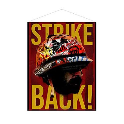 Gaya Call of Duty: Cold War Wallscroll Strike Back