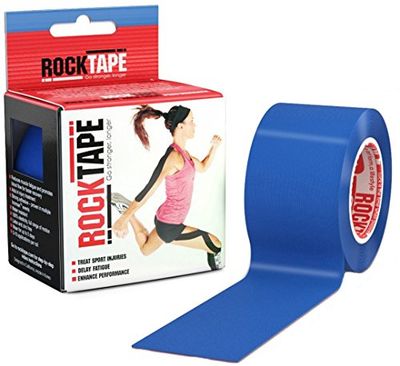Rocktape RT-TPE0-NB00, Tape Kinesiologico Unisex-Adulto, Navy Blue, 2"/5cm/5m
