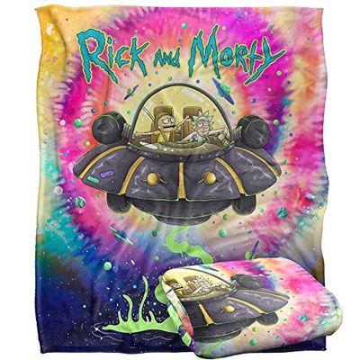 RICK AND MORTY Silky Touch Super Soft Throw Blanket 152 x 127 cm