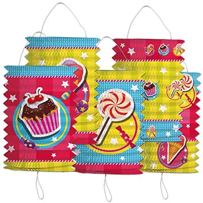 Set di lanterne Cake & Candy - 5 pezzi