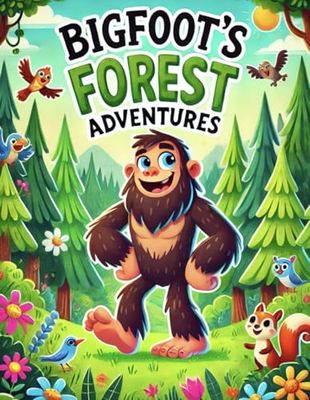 Bigfoot Forest Adventures Coloring Book