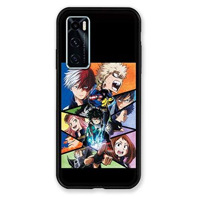 Beschermhoes voor Vivo Y70 Manga My Hero Academia, zwart