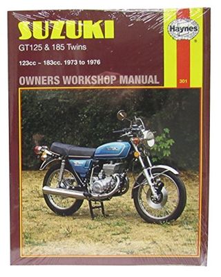 Haynes Manual GT125L,M,A 74-76,GT185K,L,M,A 73-76 (Each)