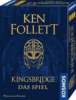 Kosmos Ken Follett 682095 - Kingsbridge - Jeu de Cartes pour Le Roman de l'auteur à succès - Jeu de société à partir de 10 Ans - pour 1 à 5 Personnes - avec règles Simples
