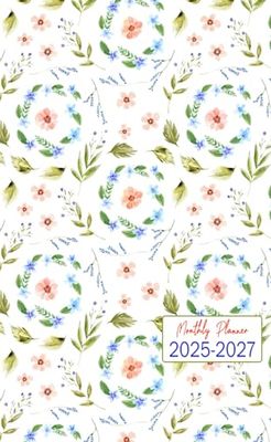 Monthly Planner 2025-2027: 3 Years Pocket Planning for Important Appointment from January 25 - December 27 including Holidays Lightweight On-The-Go for Purse