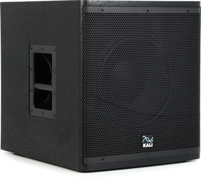 Kali Audio WS-12 V2 Subwoofer (subwoofer attivo da 12 pollici, potenza 1000W, design bass-reflex, riproduzione audio professionale, robusto involucro in MDF, connettori versatili), nero
