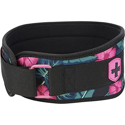 Harbinger Nylon gewichthefriem - flexibele ultralichte schuimkern - bloemmotief - 11,4 cm breedte - maat L