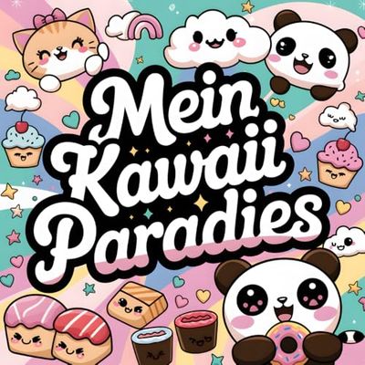 Das süßeste Malbuch der Welt! Mit 50 zauberhaften Motiven zum Ausmalen für kleine und große Kawaii-Fans!