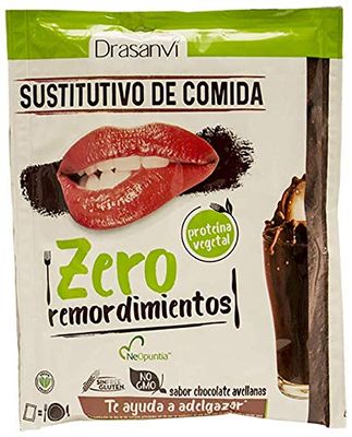 Drasanvi Sobre Batido Vegetal Sustitutivo Choco Avellana 52G Zero Remordimientos 52 g