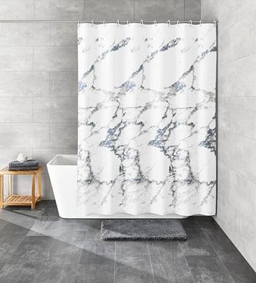Kleine Wolke Tenda da doccia, in poliestere, grigio, 120 x 200 cm