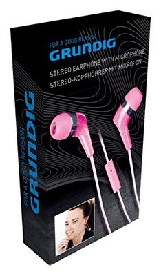 Grundig Cuffie Stereo Con Microfono Nero